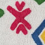 Ixia Alfombra Étnico Infantil de Algodón 175 x 90 cm