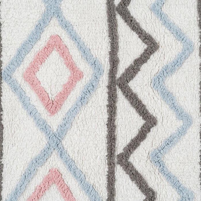 Ixia Alfombra Étnico Algodón Infantil 175 x 90 cm