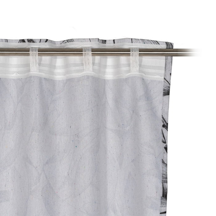 Cortina Hojas Algodón / Poliéster 140 X 260 cm Cortina Hojas Algodón / Poliéster 140 X 260 cm