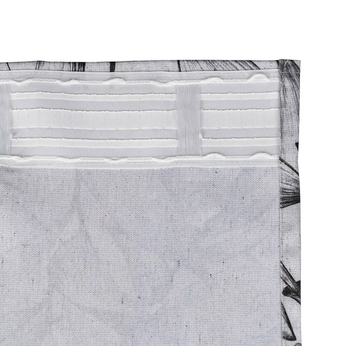 Cortina Hojas Algodón / Poliéster 140 X 260 cm Cortina Hojas Algodón / Poliéster 140 X 260 cm