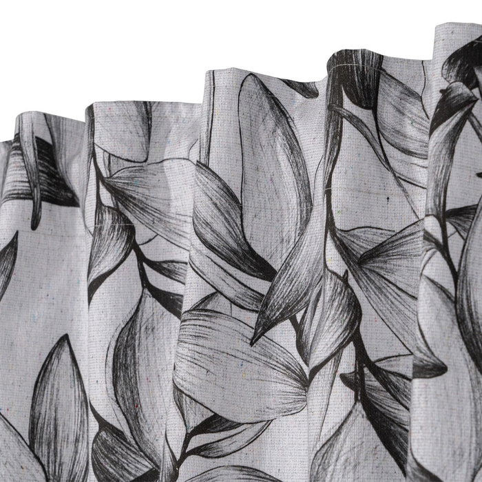 Cortina Hojas Algodón / Poliéster 140 X 260 cm Cortina Hojas Algodón / Poliéster 140 X 260 cm