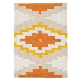 Ixia Alfombra Azteca Infantil de Algodón 160 x 120 cm