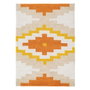 Ixia Alfombra Azteca Infantil de Algodón 160 x 120 cm