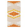 Ixia Alfombra Azteca Infantil de Algodón 175 x 90 cm