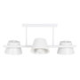 Lámpara Techo Blanco Metal Iluminación 62,50 X 38 X 27,50 cm