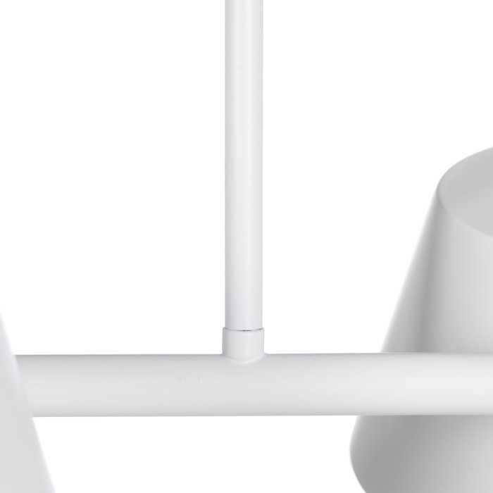 Lámpara Techo Blanco Metal Iluminación 62,50 X 38 X 27,50 cm