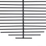 Ixia Mural de Pared Espejo Negro Metal-Cristal 114 x 40 cm