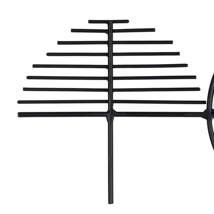Ixia Mural de Pared Espejo Negro Metal-Cristal 114 x 40 cm Ixia Mural de Pared Espejo Negro Metal-Cristal 114 x 40 cm