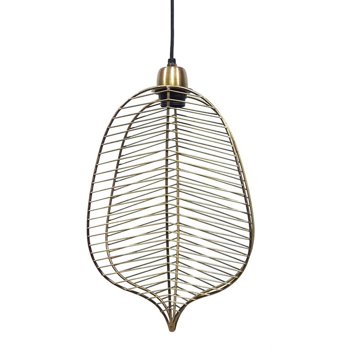 Ixia Lámpara de Techo Oro Viejo Metal 25 x 13 x 38 cm