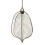 Ixia Lámpara de Techo Oro Viejo Metal 25 x 13 x 38 cm
