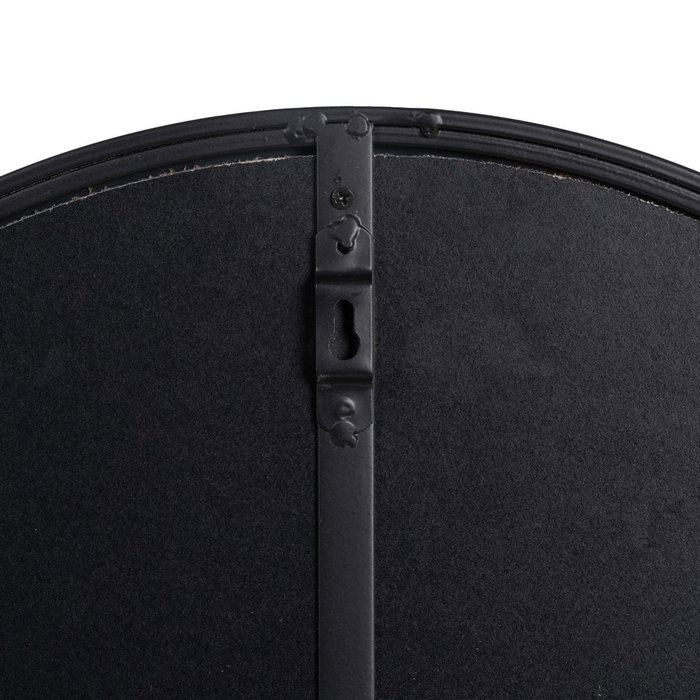 Espejo Gris Metal-Cristal Decoración 50 X 1,50 X 50 cm