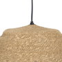 Lámpara Techo Fibra Natural Iluminación 30 X 30 X 35 cm
