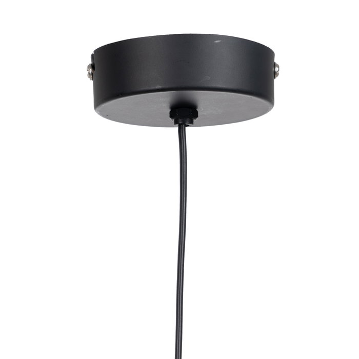 Lámpara Techo Fibra Natural Iluminación 30 X 30 X 35 cm