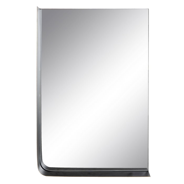 Espejo Estante Oro-Negro Metal 40 X 12 X 60 cm