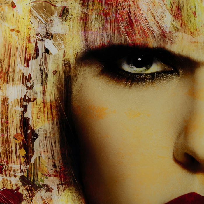 Lienzo Mujer 120 x 4 x 120 cm