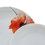 Vajilla Blanco Multicolor Porcelana Amapola 1 cm 37 x 23 x 30 cm 18 Piezas