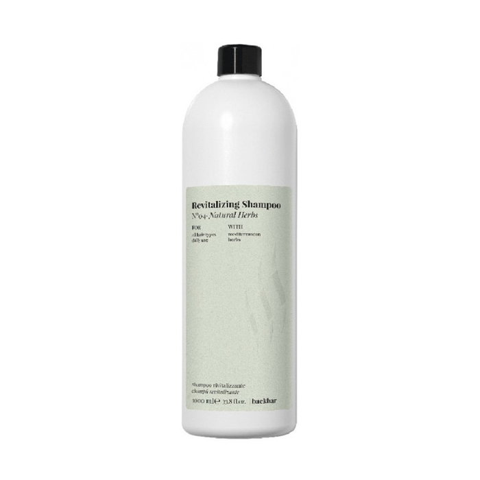 Farmavita Back Bar Nº04 Champú Revitalizante Natural Herbs 1000 ml