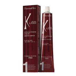 Farmavita K.Liss Crema Alisadora de Cabello 100ml - Alisado Duradero, Brillo y Cabello Fácil de Peinar