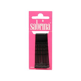 EuroStil Sabrina Clips Negro 48 mm 12 unidades (01856/50)
