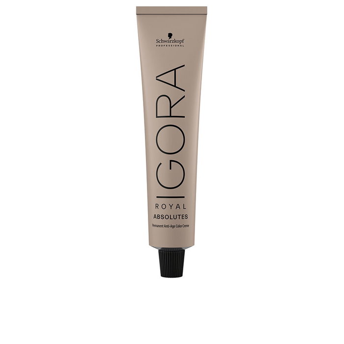 Schwarzkopf Igora Royal Absolutes 8-01 Age Blend 60ml con cobertura de canas al 100% Schwarzkopf Igora Royal Absolutes 8-01 Age Blend 60ml con cobertura de canas al 100%