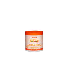 Cantu Shea Butter Grow Strong Strengthening Treatment Tratamiento Fortalecedor Cabello Frágil con Manteca de Karité 173g