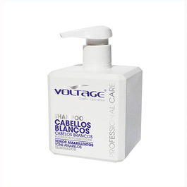 Voltage Champú Cabellos Blancos/grises Tratante Potenciador 500ml