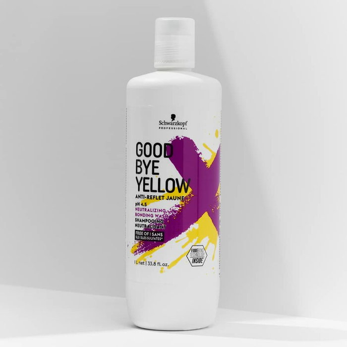Schwarzkopf Goodbye Yellow Champú Neutralizante para Rubio Frío 1000 ml Schwarzkopf Goodbye Yellow Champú Neutralizante para Rubio Frío 1000 ml