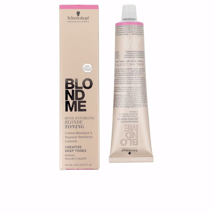 Schwarzkopf BLONDME blonde toning #granite Tinte para el cabello 60 ml Schwarzkopf BLONDME blonde toning #granite Tinte para el cabello 60 ml