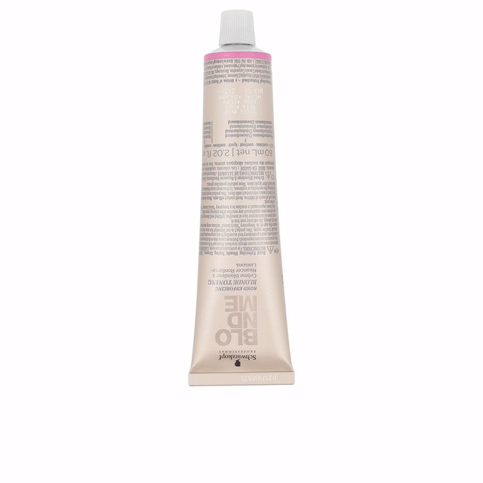 Schwarzkopf BLONDME blonde toning #granite Tinte para el cabello 60 ml Schwarzkopf BLONDME blonde toning #granite Tinte para el cabello 60 ml