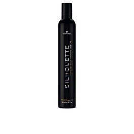 Schwarzkopf Silhouette Super Hold Mousse - Fijación Extraordinaria con Brillo - Espuma de Peinado para Todo Tipo de Cabello - 500 ml