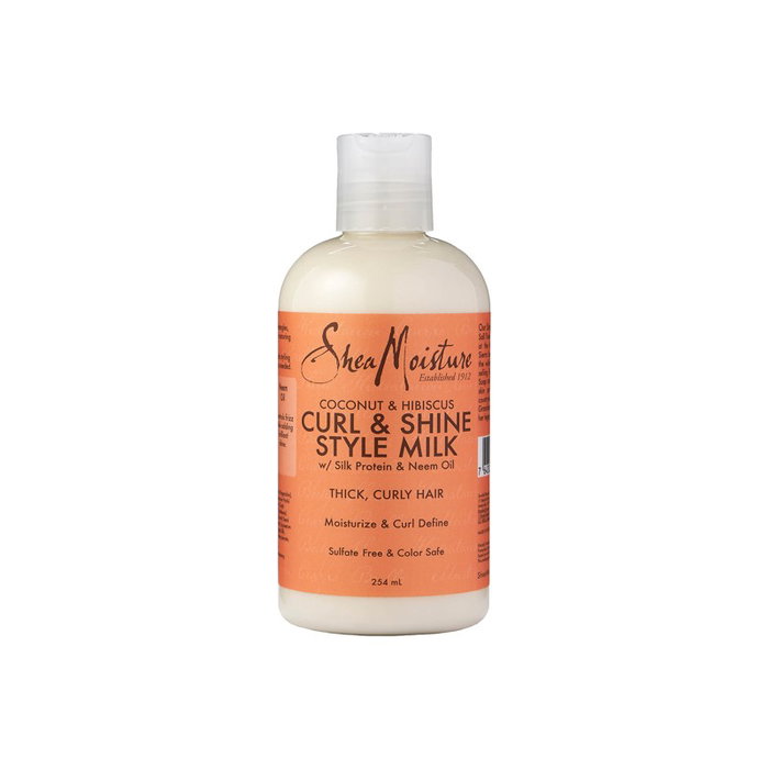 Shea Moisture Coconut & Hibiscus Curl & Style Milk Leche para Cabello Rizado Hidratante y Anti-encrespamiento 237ml Shea Moisture Coconut & Hibiscus Curl & Style Milk Leche para Cabello Rizado Hidratante y Anti-encrespamiento 237ml