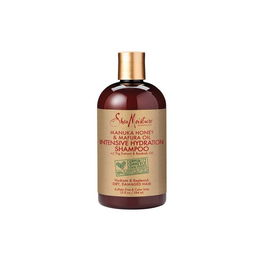 Shea Moisture Champú Hidratación Intensiva con Miel de Manuka y Aceite de Mafura 384ml para Todo Tipo de Cabello, Apto Método Curly