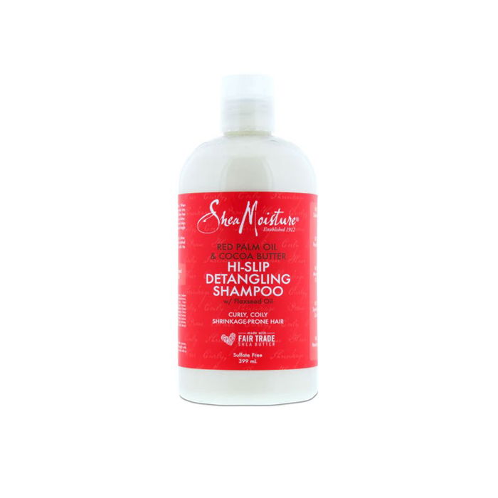 Shea Moisture Champú Desenredante Hi-Slip con Aceite de Palma Rojo y Manteca de Cacao, 399ml Shea Moisture Champú Desenredante Hi-Slip con Aceite de Palma Rojo y Manteca de Cacao, 399ml