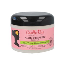 Camille Rose Aloe Whipped Butter Gel Mantecoso para Hidratación y Fijación Ligera 240 ml