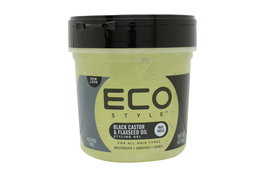 Eco Styler Black Castor & Flaxseed Oil Gel 473ml