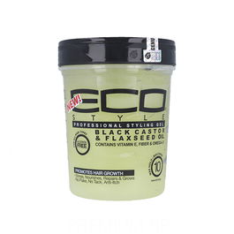 Eco Styler Gel de Peinado Aceite de Ricino Negro 32Oz/946 ml - Ayuda a nutrir, reparar y hacer crecer el cabello