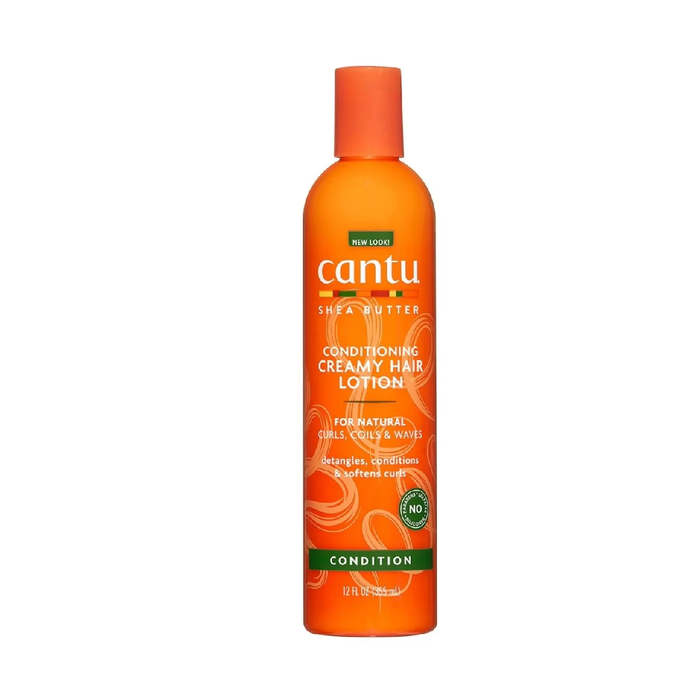 Cantu Shea Butter For Natural Hair Conditioning Creamy Hair Lotion 355 ml Cantu Shea Butter For Natural Hair Conditioning Creamy Hair Lotion 355 ml