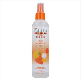 Cantu Kids Care Curl Refresher Spray 227G - Spray Refrescante para Rizos, Define e Hidrata, Sin Frizz