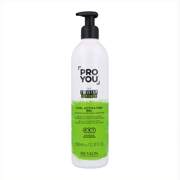 Revlon Pro You The Twister Scrunch Curl Active Gel para Rizar el Rizos 350 ml Revlon Pro You The Twister Scrunch Curl Active Gel para Rizar el Rizos 350 ml
