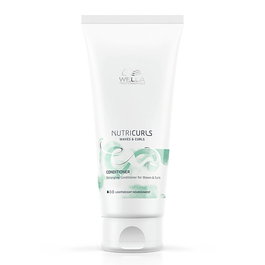 Wella Nutricurls Conditioner Waves & Curls Acondicionador para Cabello Ondulado y Rizado 200ml