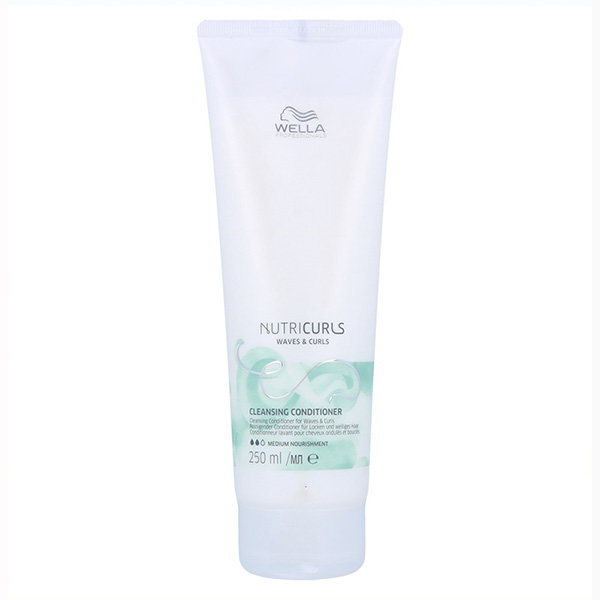 Wella Nutricurls Acondicionador Limpiador 250 ml - Definición de Rizos y Ondas Wella Nutricurls Acondicionador Limpiador 250 ml - Definición de Rizos y Ondas