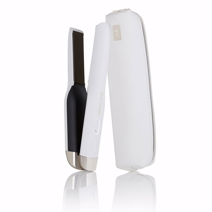 GHD Unplugged Plancha de Pelo Inalámbrica Blanco
