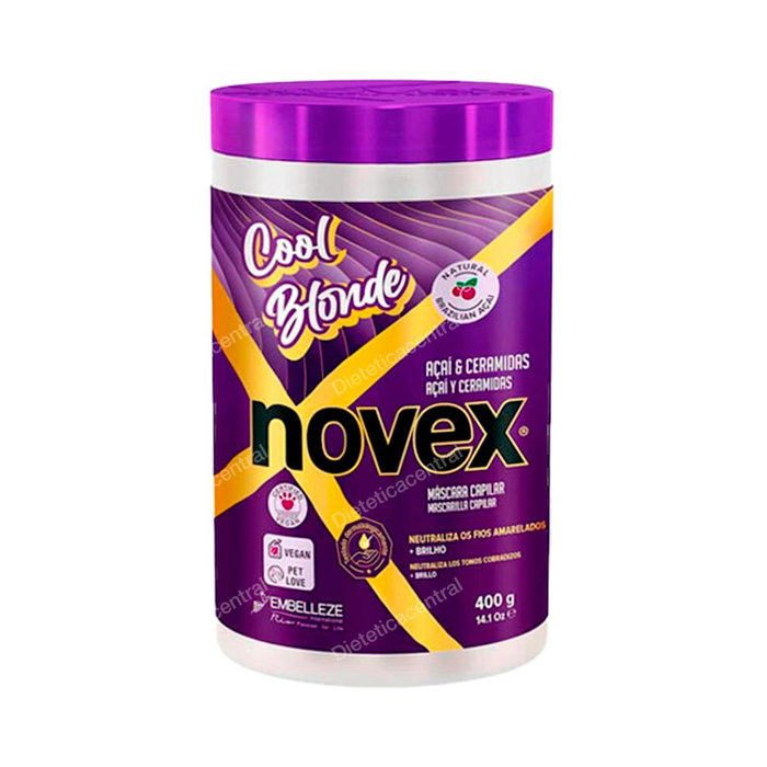 Novex Cool Blonde Mascarilla para Cabello Rubio 400g