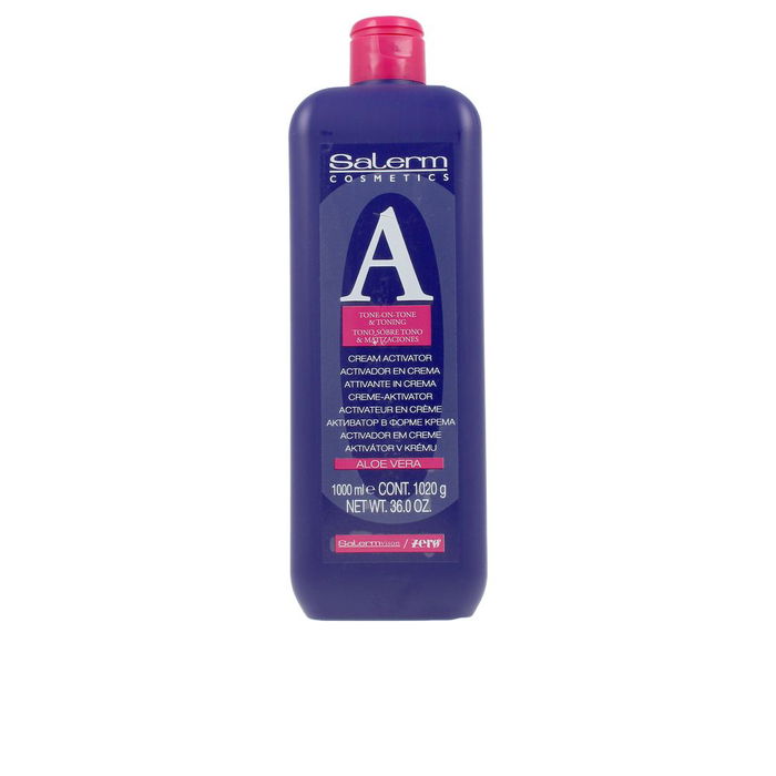 Salerm Activador en Crema Tono sobre Tono y Matizaciones 1000 ml para Tinte ZERO Salerm Activador en Crema Tono sobre Tono y Matizaciones 1000 ml para Tinte ZERO