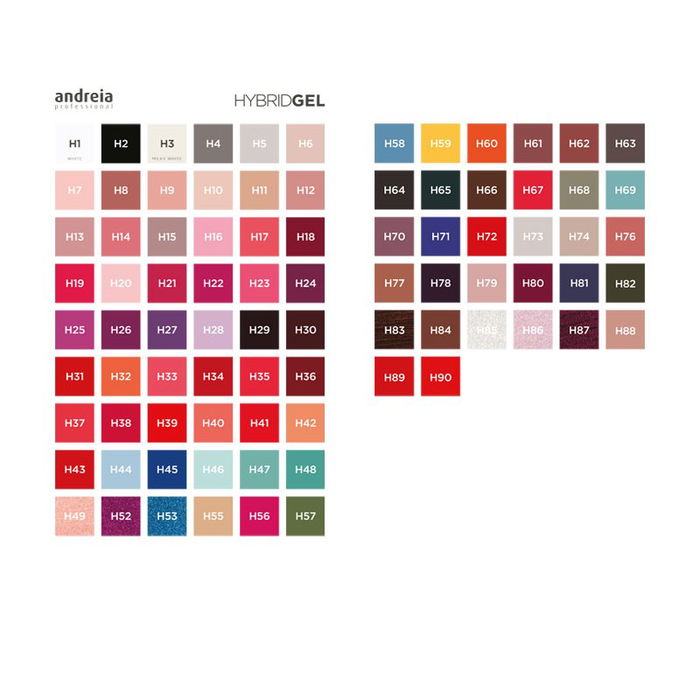 Andreia Hybrid Gel Fusion Color H16 Esmalte Híbrido de Uñas Gel Semipermanente Secado Rápido 10,5 ml Andreia Hybrid Gel Fusion Color H16 Esmalte Híbrido de Uñas Gel Semipermanente Secado Rápido 10,5 ml