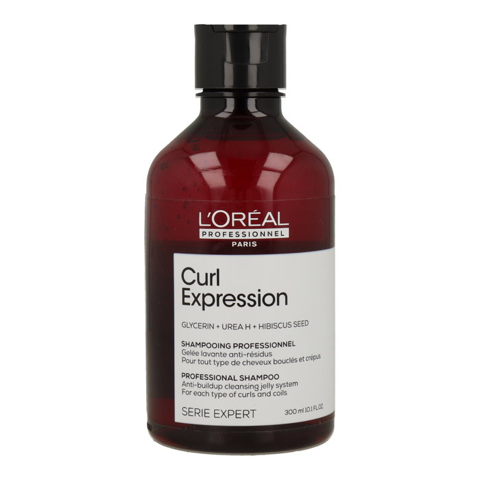 L'Oreal Champú Gel Limpiador Curl Expression 300ml para Rizos y Ondas, Anti-Acumulación, Sin Sulfatos ni Siliconas L'Oreal Champú Gel Limpiador Curl Expression 300ml para Rizos y Ondas, Anti-Acumulación, Sin Sulfatos ni Siliconas