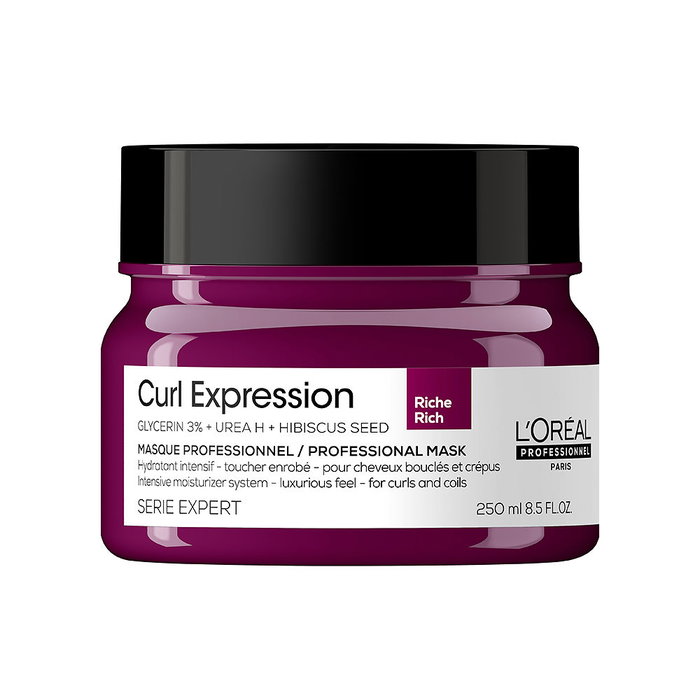 L'Oréal Professionnel Paris Curl Expression Riche Mascarilla Hidratante Intensiva 250ml L'Oréal Professionnel Paris Curl Expression Riche Mascarilla Hidratante Intensiva 250ml