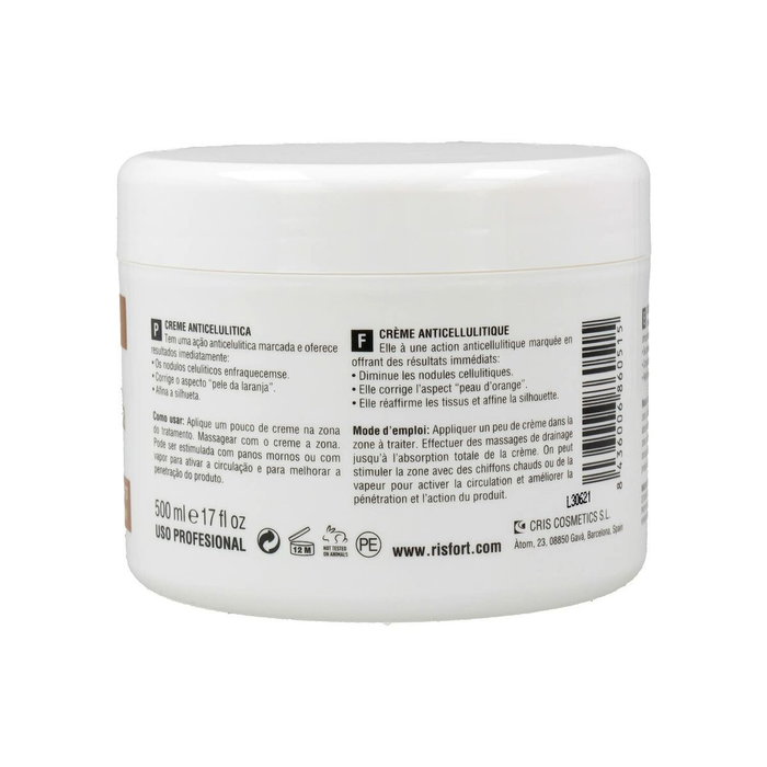 Risfort Crema Anticelulítica con Extracto de Hiedra 500 ml Risfort Crema Anticelulítica con Extracto de Hiedra 500 ml