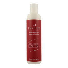Inahsi Aloe Hibiscus Leave In Detangler Acondicionador 226 gr para Cabello con Hidratación Profunda Fuerza y Brillo
