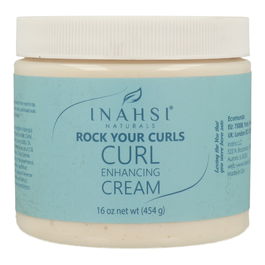 Inahsi Rock Your Curl Crema realzadora de rizos para cabello ondulado, rizado y afro 454 gr